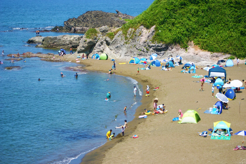 西鯨波海水浴場