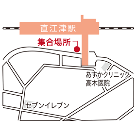 直江津駅 南口 発着