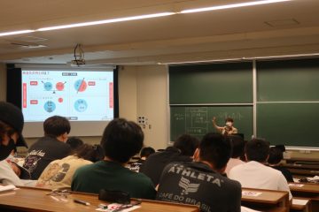 地域振興論で新潟の産業・企業を知る講座を実施しました