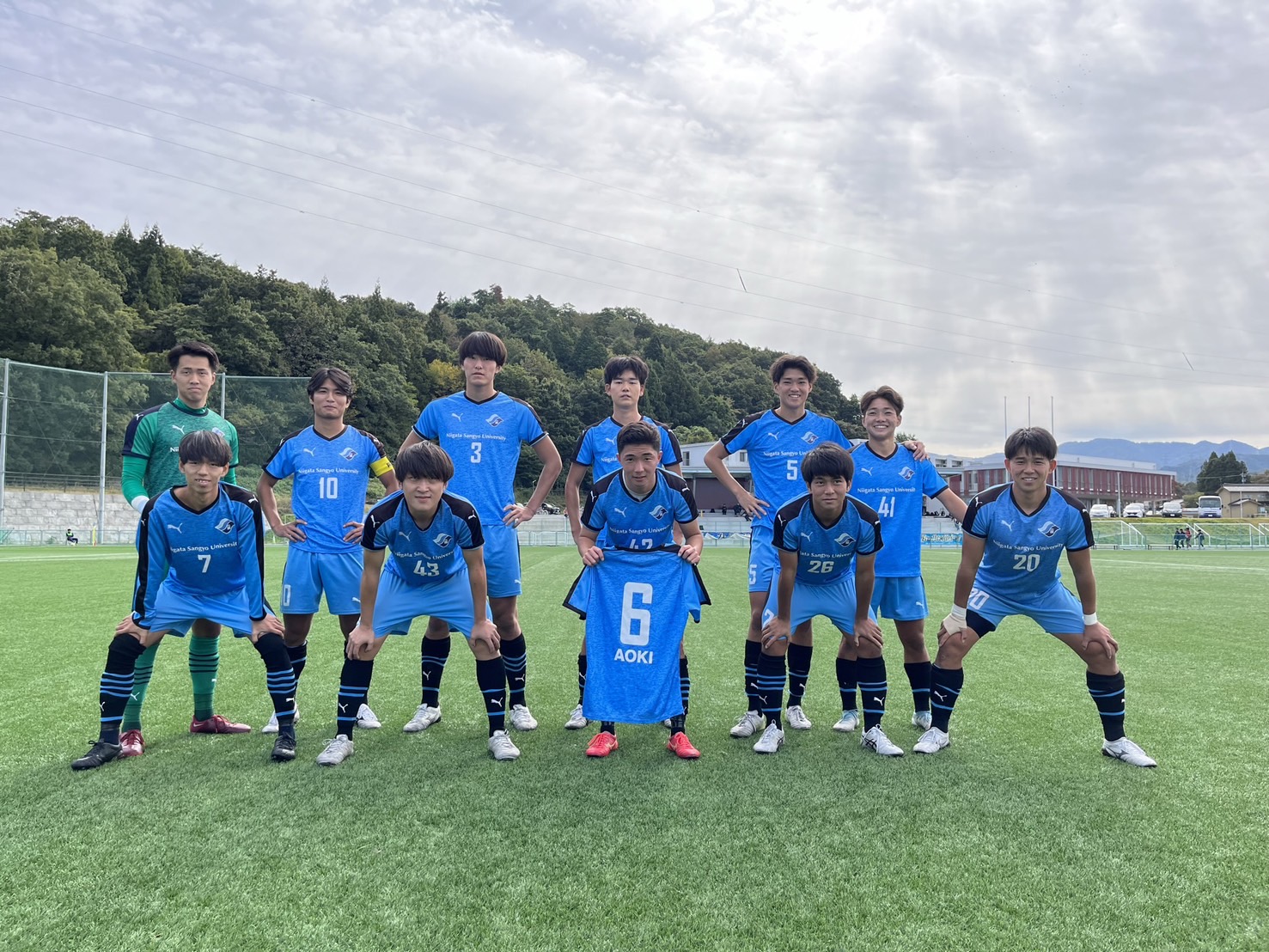 新潟西高校 サッカー部 大学 一式 セット 上下 新潟西高校 サッカー部