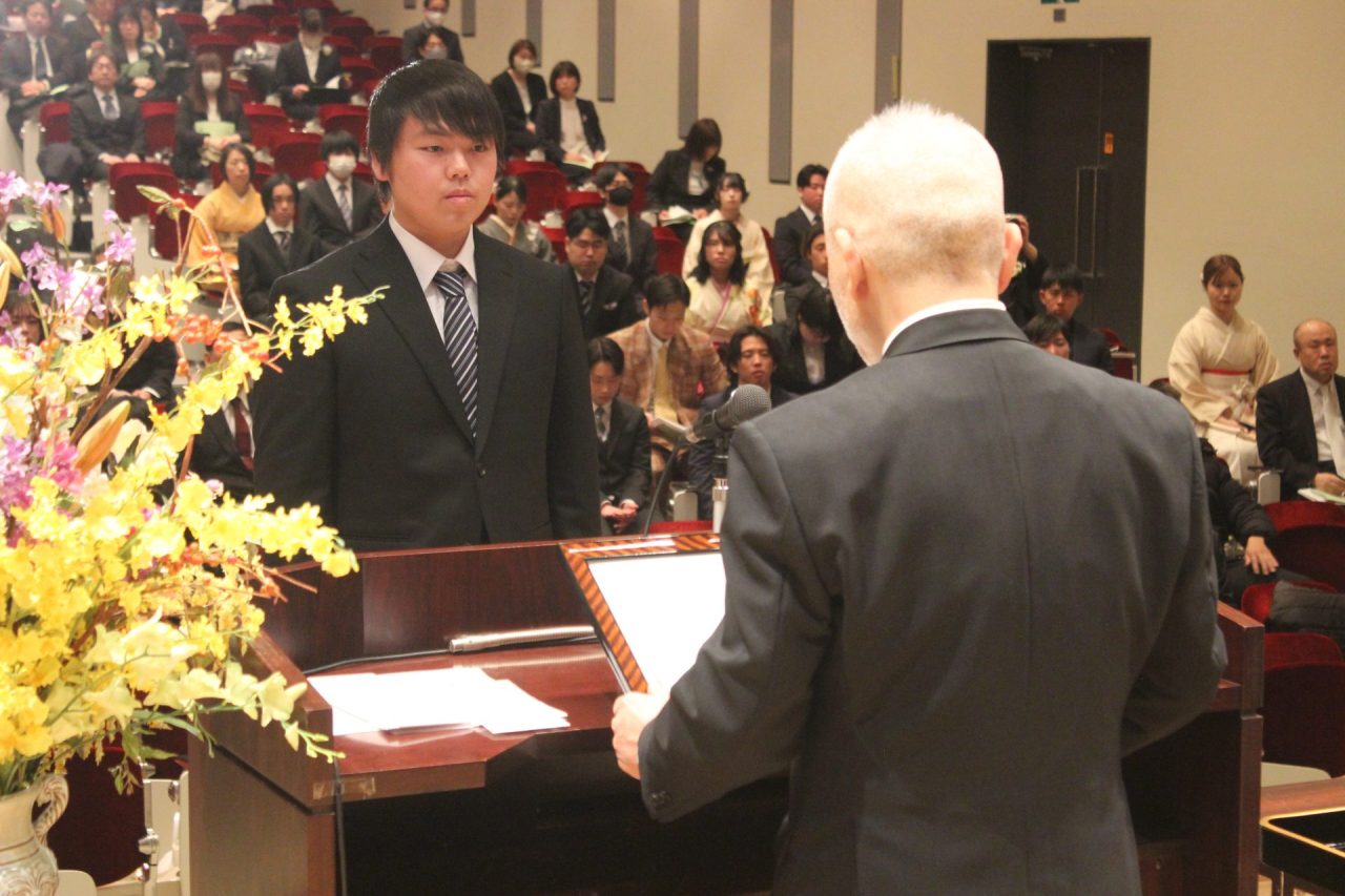 令和7年度 卒業式・学位授与式を挙行しました