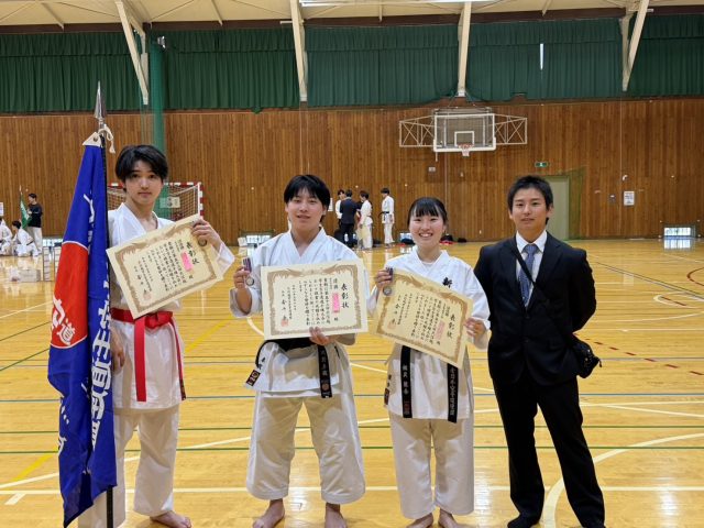 【祝】第52回北信越学生空手道選手権大会に入賞・インカレ出場が決定！